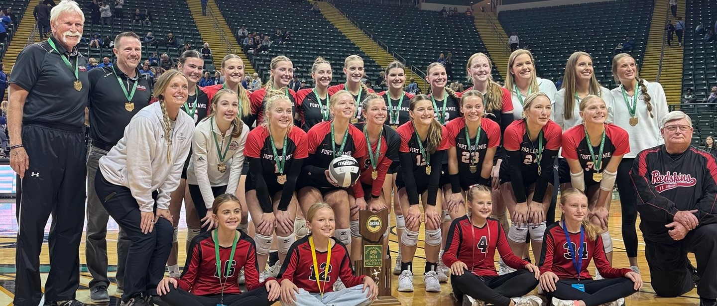 Girls Volleyball State Champion Team Picture