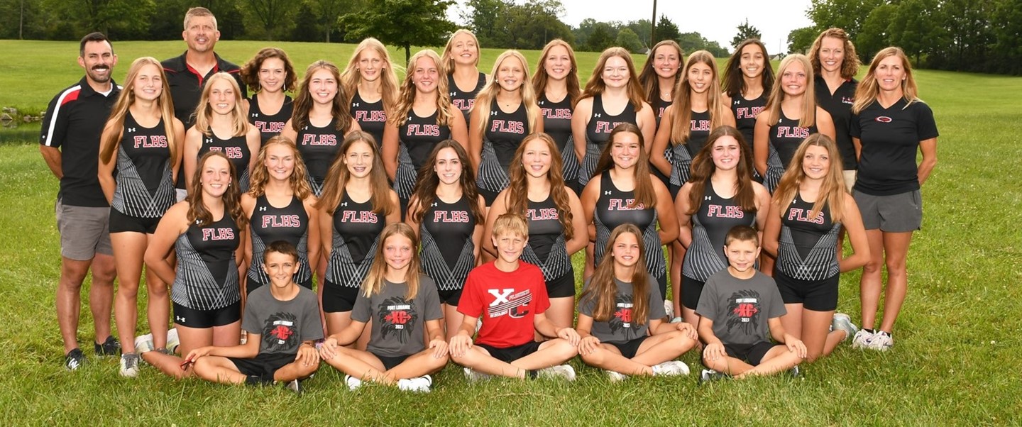 Girls Cross Country Team Picture